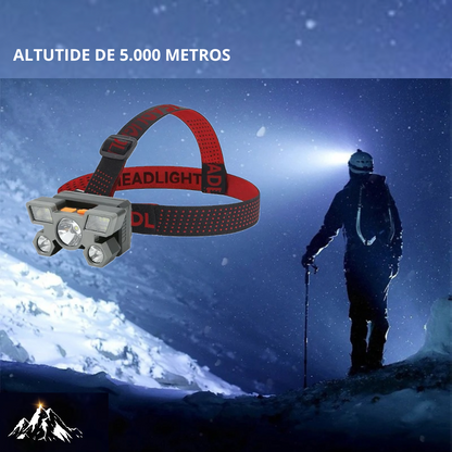 Plutus-Quinn Flashlight Helmet