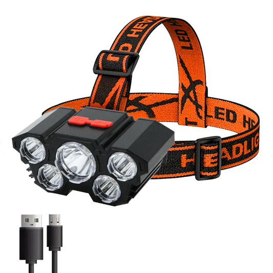 Plutus-Quinn Flashlight Helmet